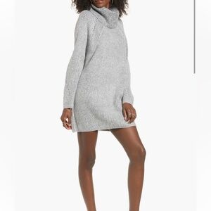 Topshop | Turtleneck Sweater Dress | XS